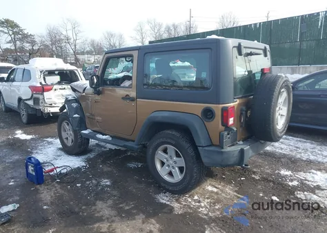 2015 Jeep Wrangler Sport z USA, uszkodzony, nr VIN 1C4GJWAG3FL715274